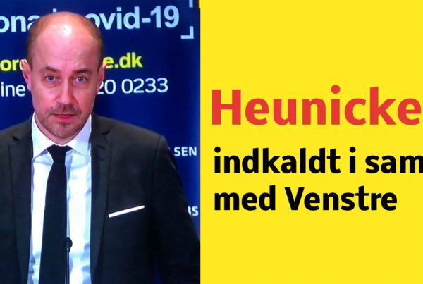 Minksagen: Heunicke indkaldt i samråd