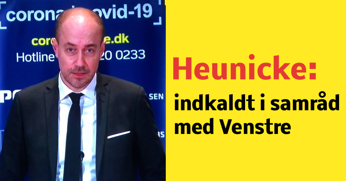 Minksagen: Heunicke indkaldt i samråd