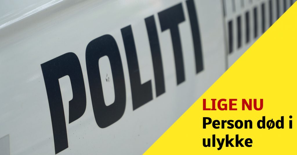 Lige Nu Person Død I Alvorlig Ulykke Nyhed24dk 