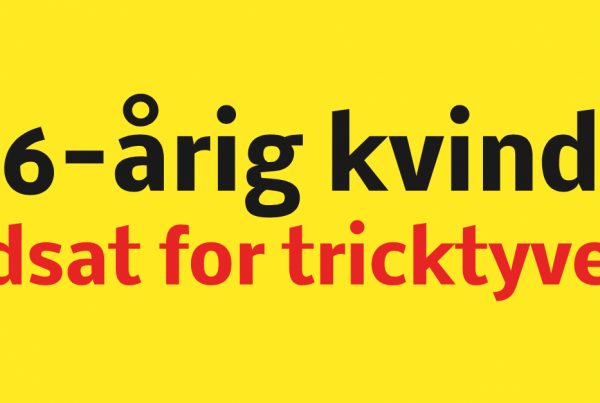 66-årig kvinde udsat for tricktyveri