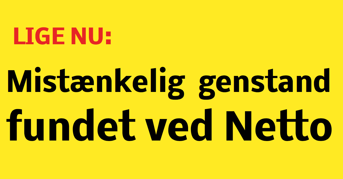 fundet ved Netto