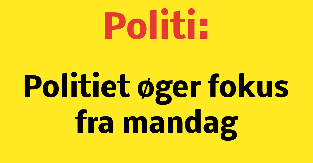 Politiet