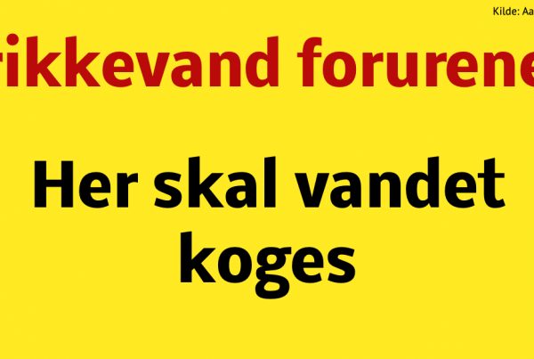 Drikkevand forurenet