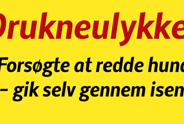 Drukneulykke