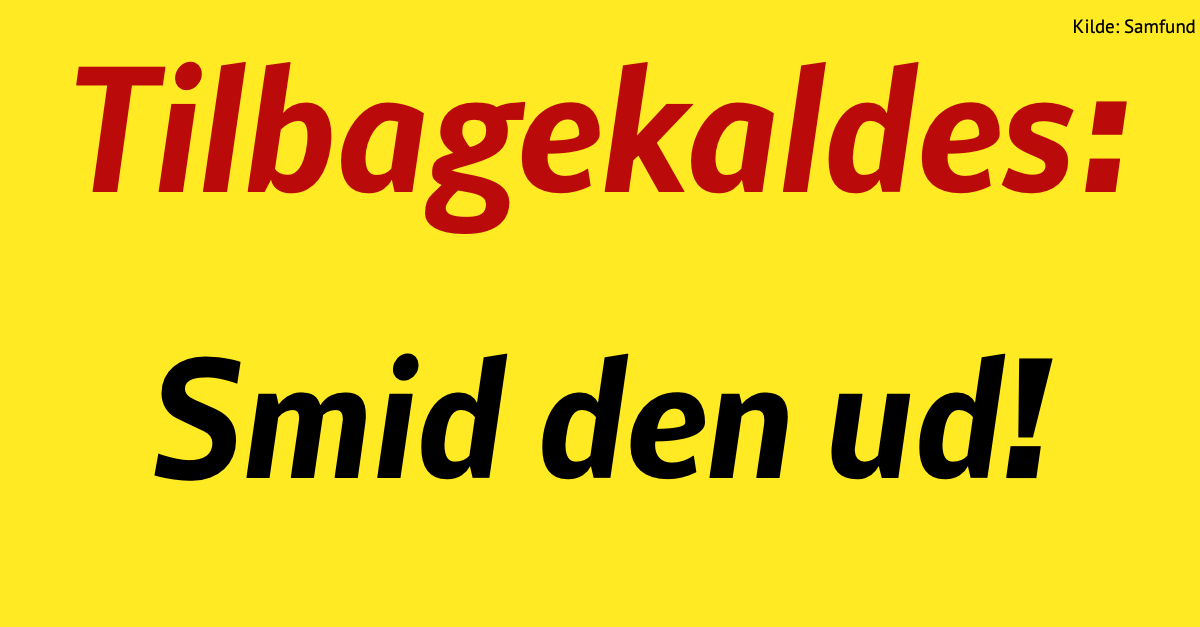 Tilbagekaldes