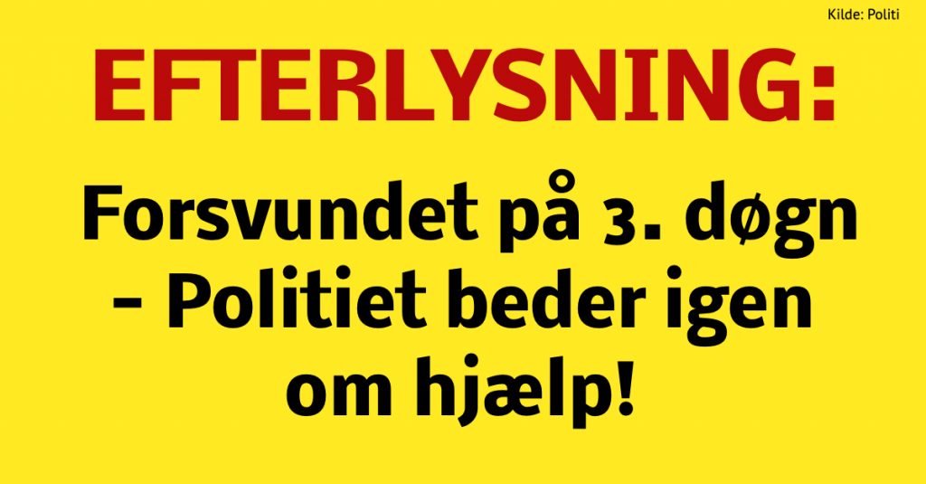 EFTERLYSNING