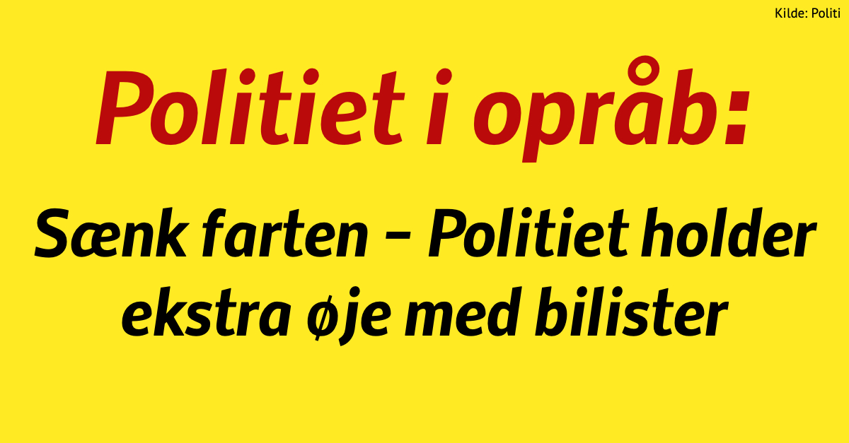 Politiet i opråb