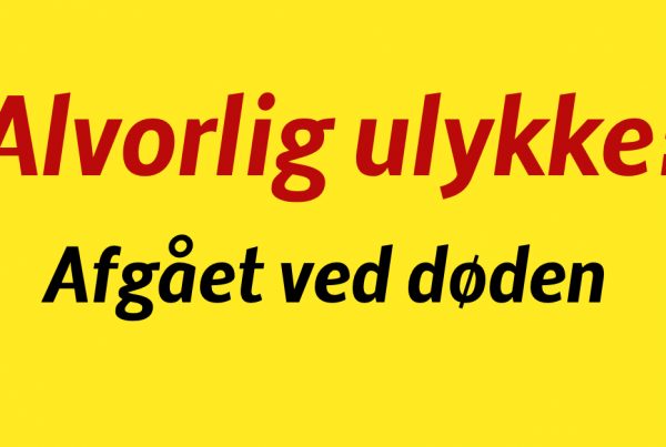 Alvorlig ulykke