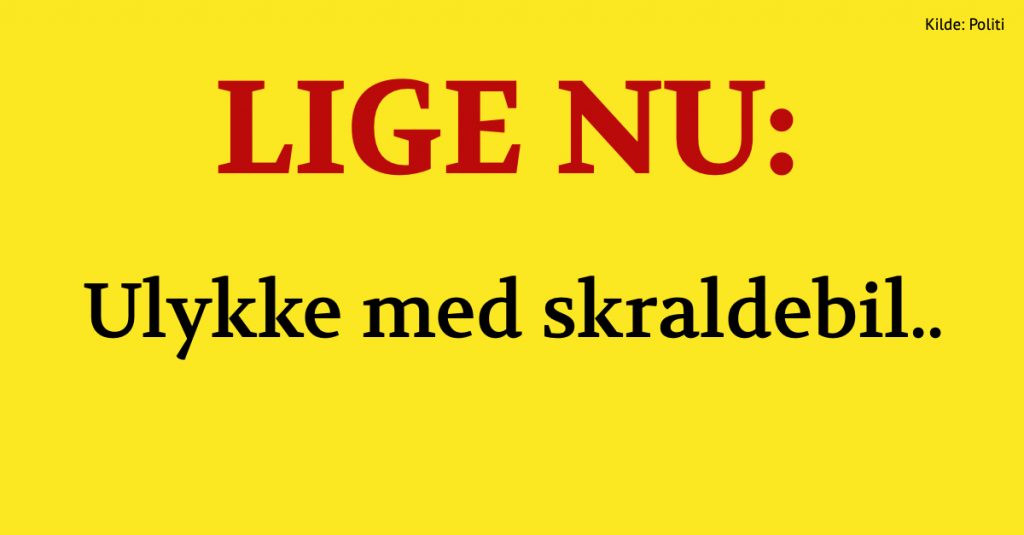 Lige Nu Ulykke Med Skraldebil Nyhed24dk 