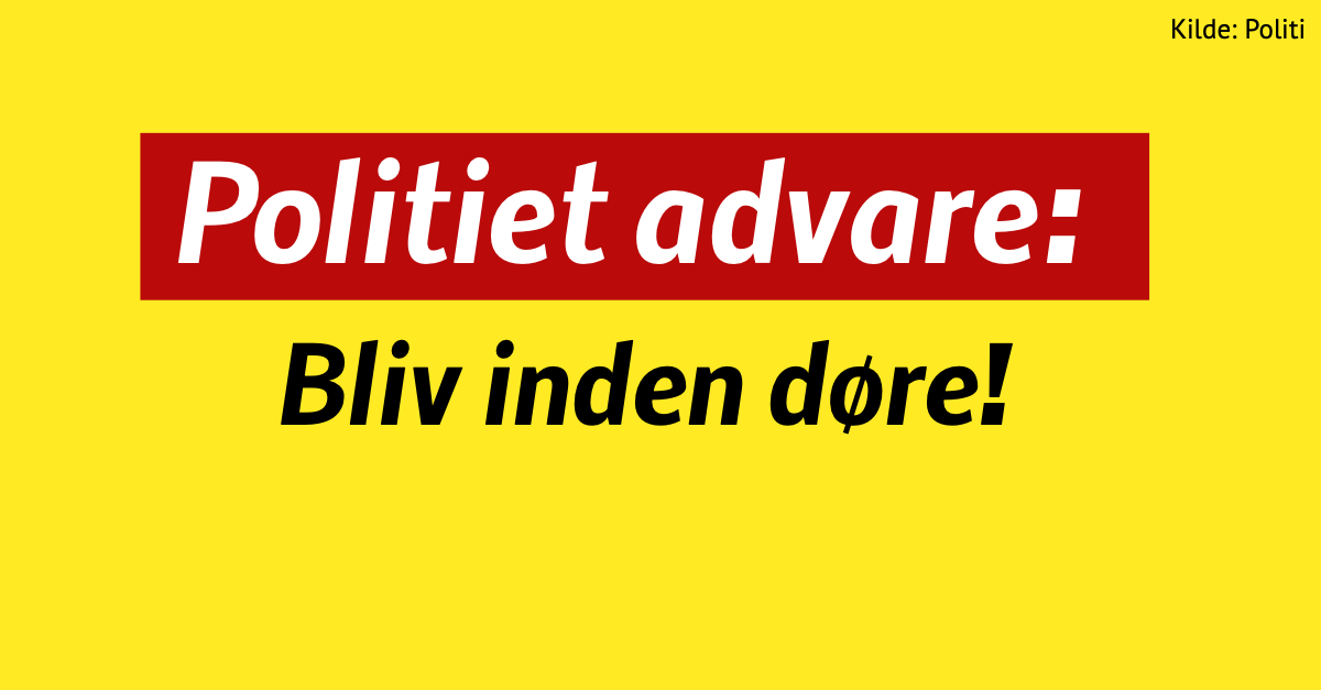 Politiet advare