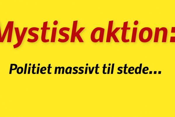 Mystisk aktion: