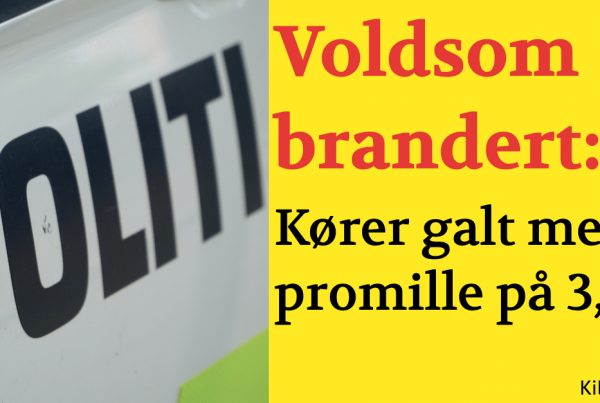 Voldsom brandert