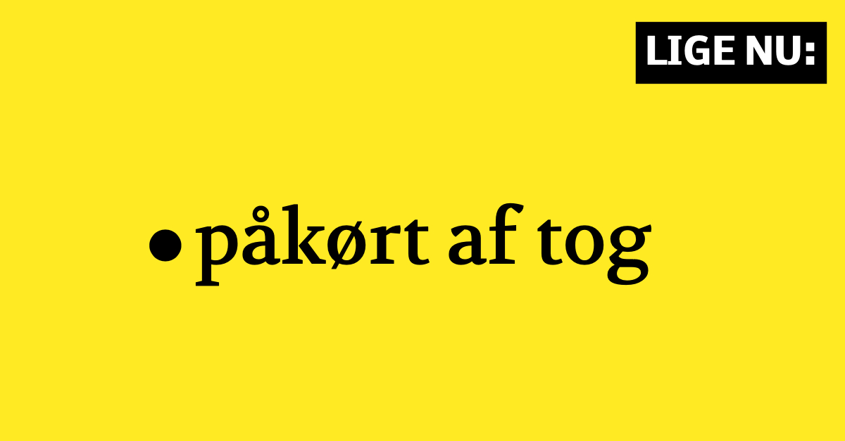 Påkørt