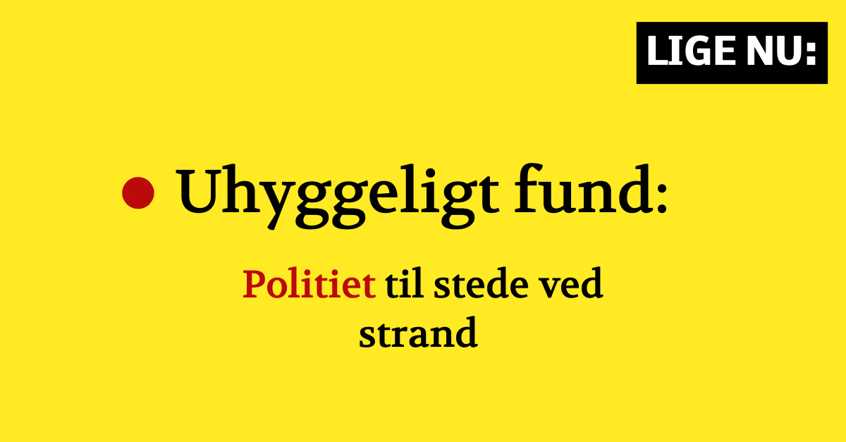 Uhyggeligt fund