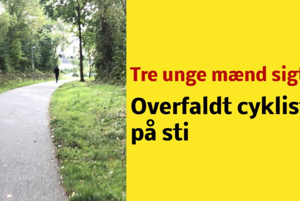 To cyklister overfaldet på sti - Tre personer anholdt