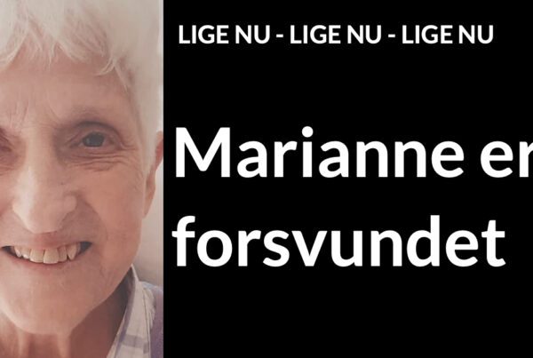 Efterlysning: Har du set Marianne?