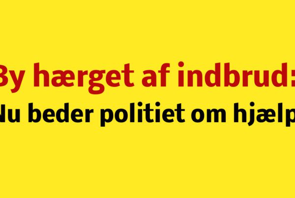 - nu beder politiet om hjælp: