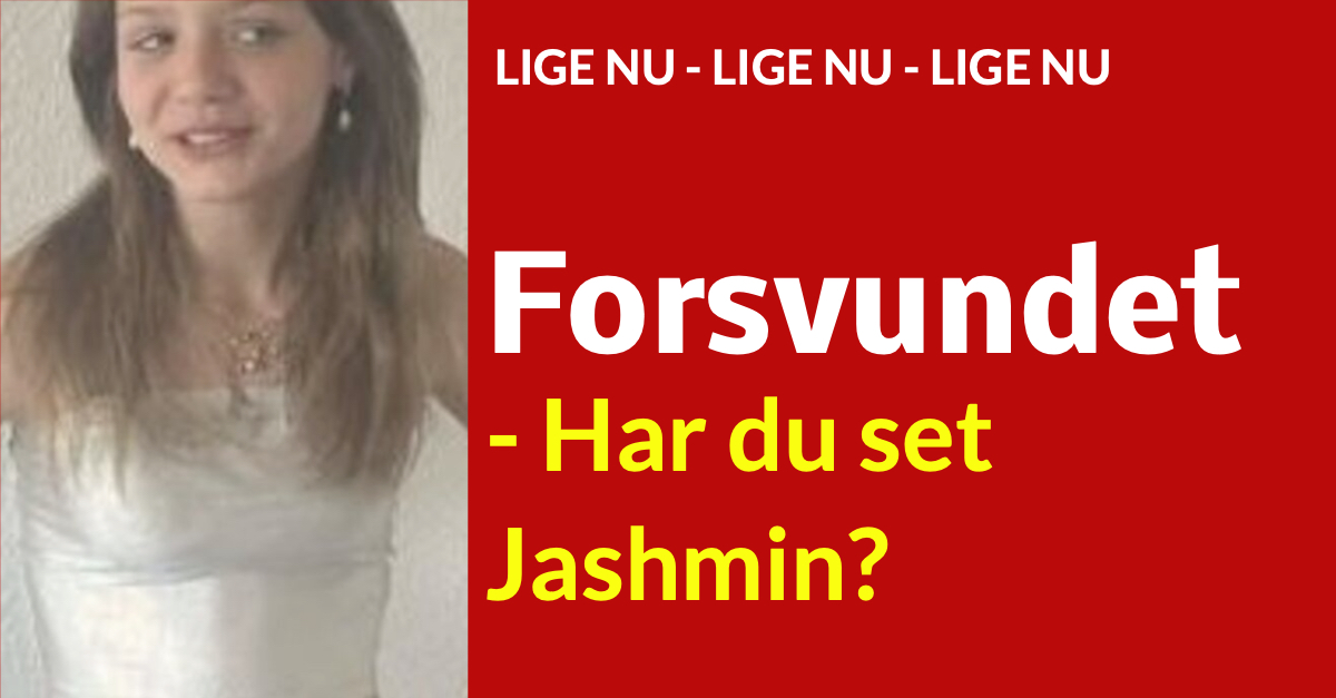 LIGE NU: 13-årig forsvundet