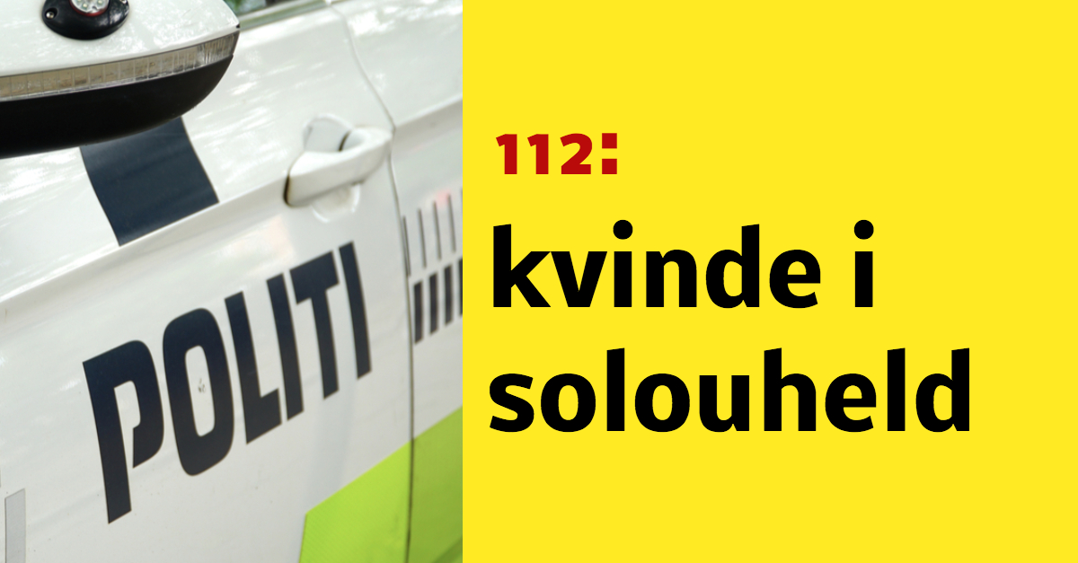 Kvinde i solouheld mandag morgen