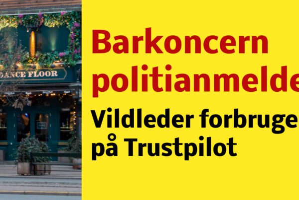 Barkoncern politianmeldes for snyd på Trustpilot