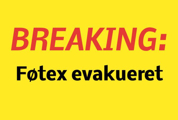 BREAKING: Føtex Evakueret