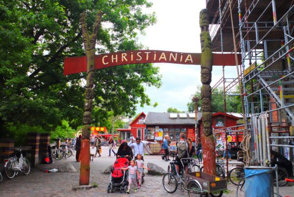 Mand overfaldet på Christiania