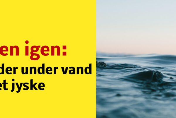 Igen igen er gader under vand i det jyske