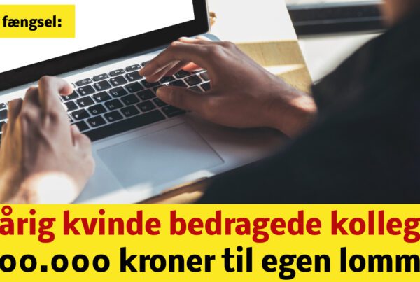 44-årig kvinde bedragede kollegaer: 700.000 kroner til egen lomme