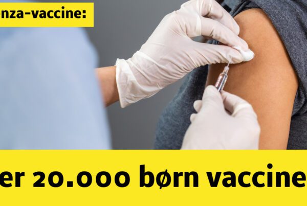 Over 20.000 børn vaccineret mod influenza