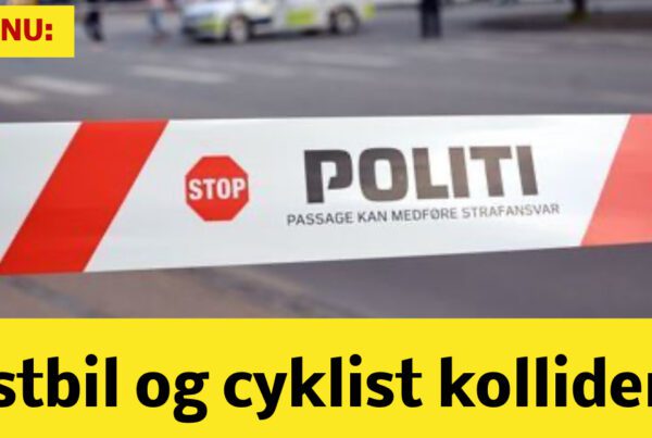 LIGE NU: Lastbil og cyklist i færdselsuheld