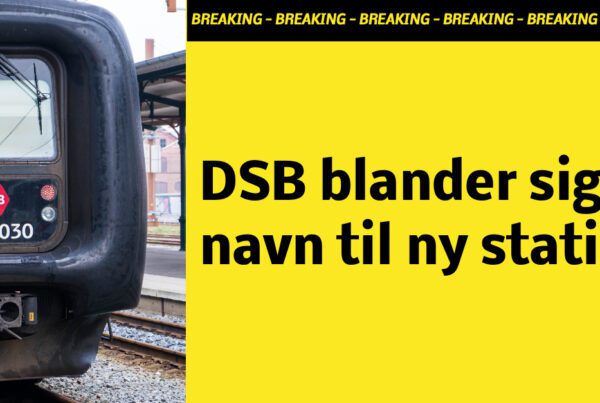 DSB blander sig i navn til ny station