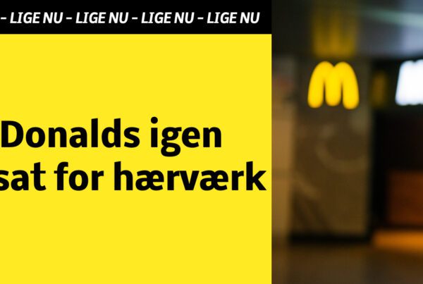 McDonalds igen udsat for hærværk