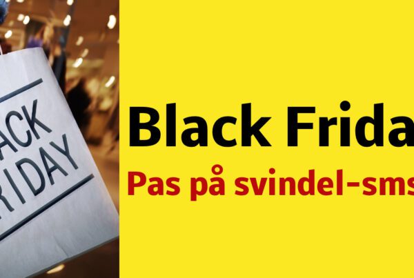 Pas på svindel-sms'er til Black Friday