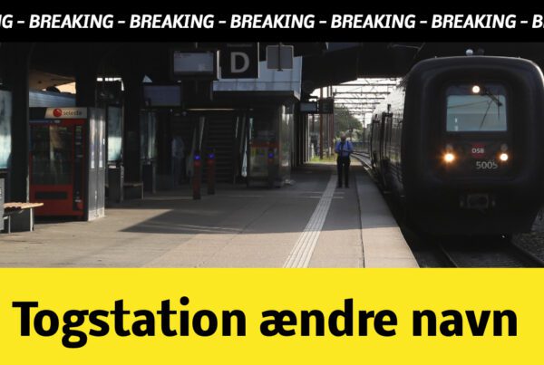 BREAKING: Togstation ændre navn