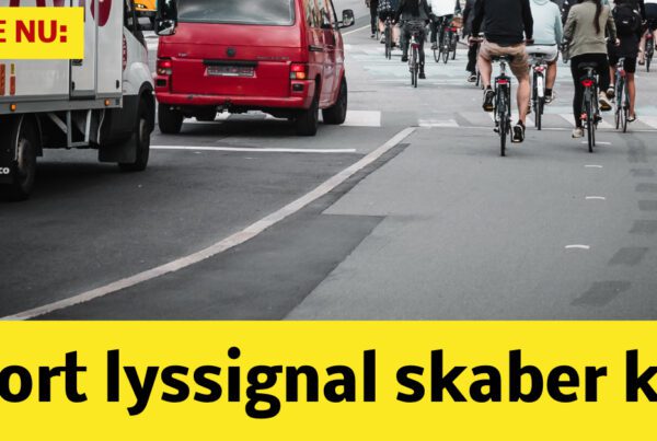 LIGE NU: Sort lyssignal skaber kø