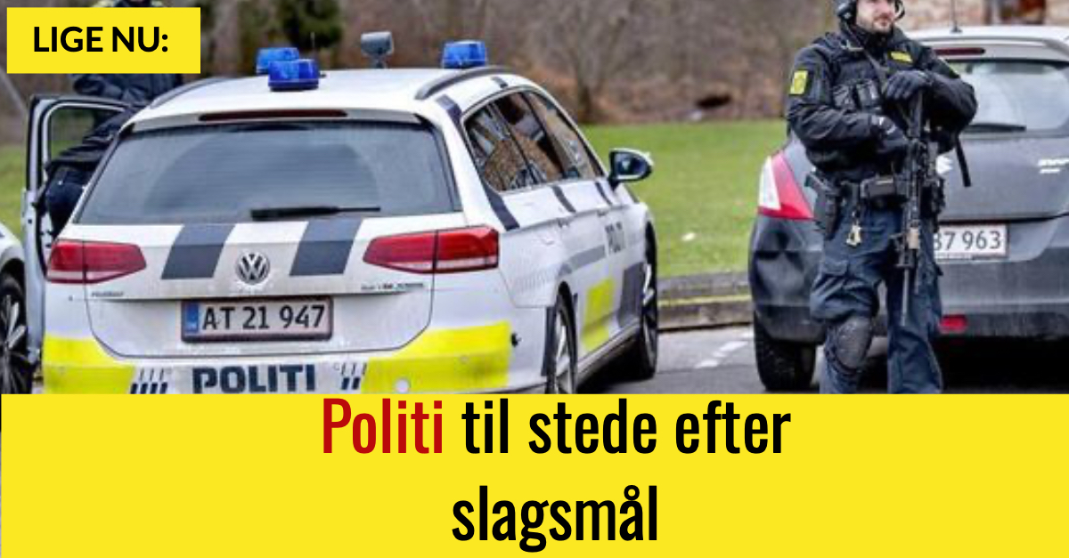 LIGE NU: Politi til stede efter slagsmål