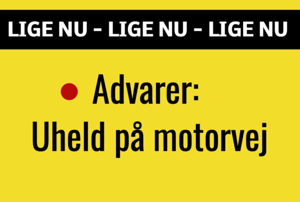 Advarer: Uheld på motorvej