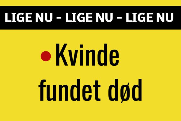 BREAKING: Kvinde fundet død