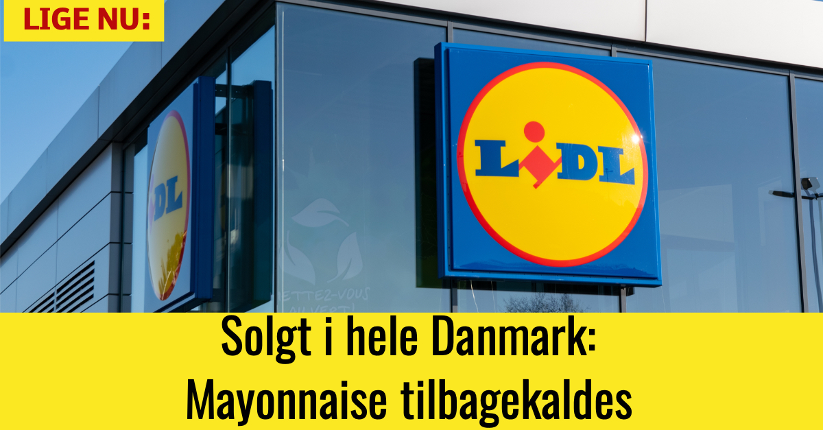 Solgt i hele Danmark: Mayonnaise tilbagekaldes