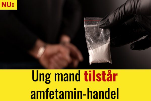 Ung mand tilstår amfetamin-handel