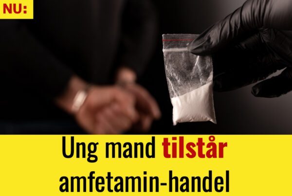 Ung mand tilstår amfetamin-handel