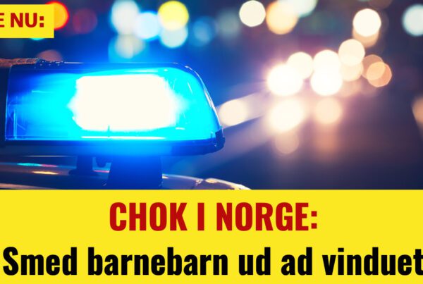 CHOK I NORGE: Smed barnebarn ud ad vinduet