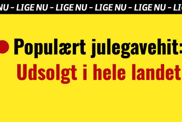 Populært julegavehit: Udsolgt i hele landet