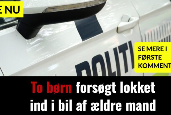 To børn forsøgt lokket ind i bil af ældre mand