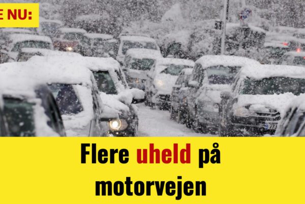 LIGE NU: Flere uheld på motorvejen