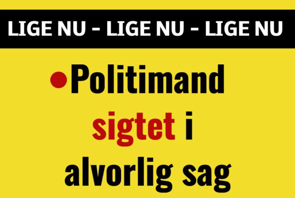 Politimand sigtet i alvorlig sag