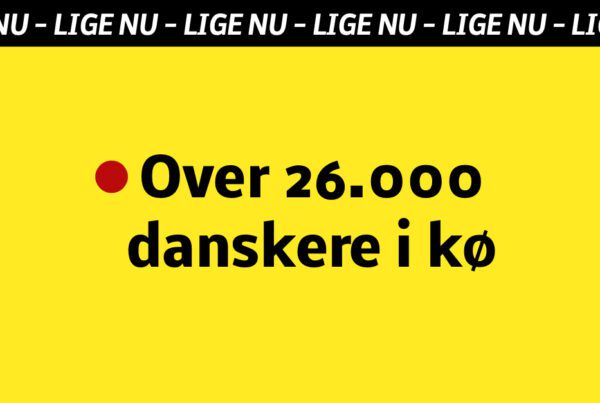 Over 26.000 danskere i kø