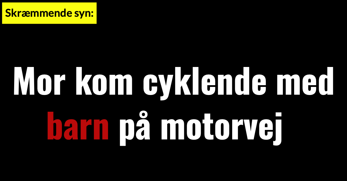 Skræmmende syn: