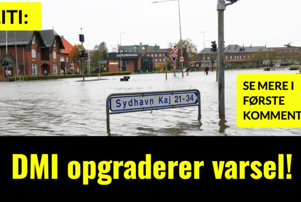 LIGE NU: DMI opgraderer varsel