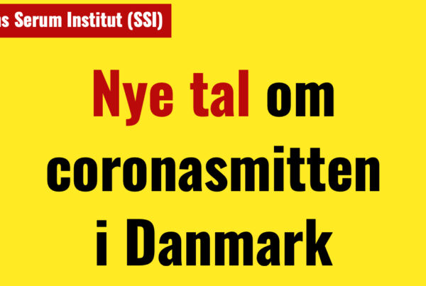 Nye tal om coronasmitten i Danmark